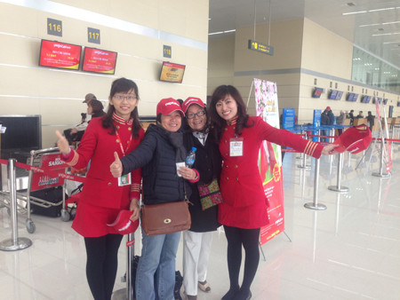 VietJetAir thông báo khu vực làm thủ tục mới tại Nội Bài