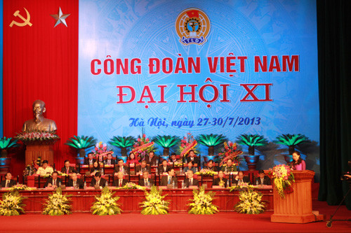 Khai mạc Đại hội XI Công đoàn Việt Nam