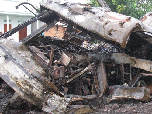 Tai nạn thảm khốc, 10 người chết cháy