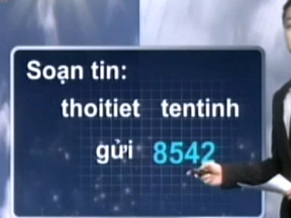 Người dùng bị dồn vào thế... phải nhắn tin ‘dự báo thời tiết’?