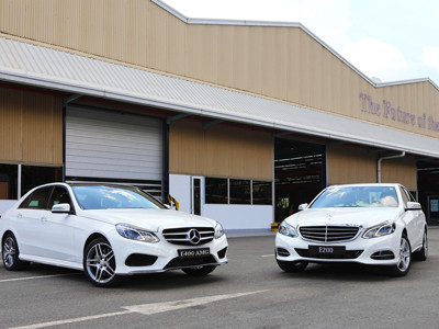 Mercedes E-Class mới lộ diện