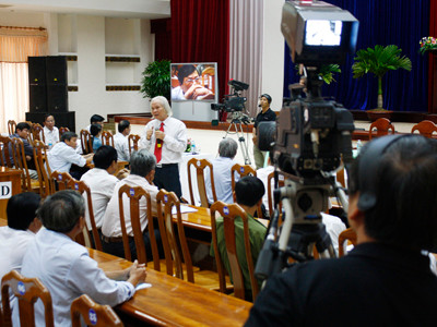 Quảng Nam tập huấn về động đất cho dân