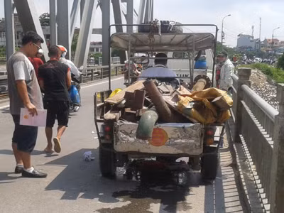 Hiện trường vụ tai nạn