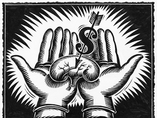 Bán thận của bản thân để lấy tiền là hợp pháp ở Iran. Tháng 3-2008, Philippines mới cấm việc mua bán nội tạng Tranh: Nexus Illuminati