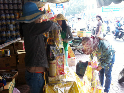 Đìu hiu... quà Tết