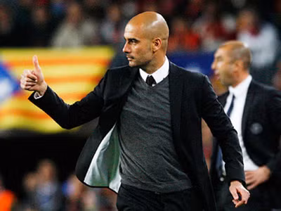 Pep Guardiola đã bất ngờ chọn Bayern làm bến đỗ tiếp theo. (Nguồn: AFP)