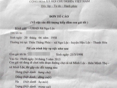 Bàng hoàng nghe bạn kể chuyện hiếp dâm em gái mình