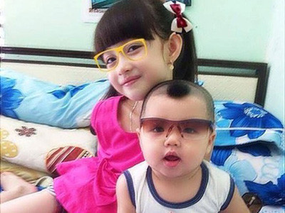 Cô bé học lớp 1 xinh như tiểu công chúa