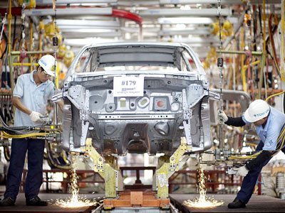 Nissan Sunny được sản xuất tại Đà Nẵng