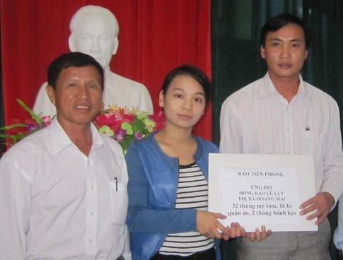 Báo Tiền Phong tiếp tục cứu trợ đồng bào miền Trung