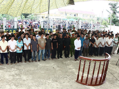 Phiên tòa nhiều bị cáo nhất tại ĐBSCL