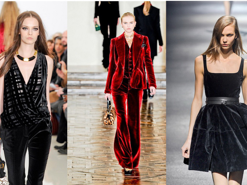 Đa phong cách với nhung