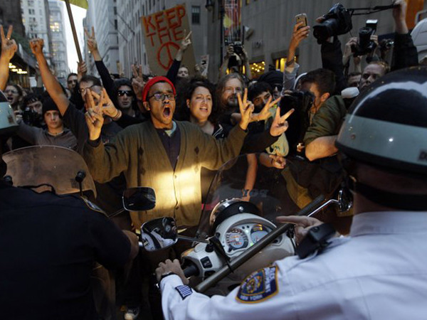 'Chiếm phố Wall' sẽ lên phim