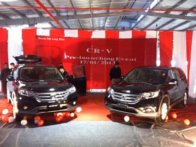 Lộ ảnh Honda CR-V 2013 sắp ra mắt tại Việt Nam