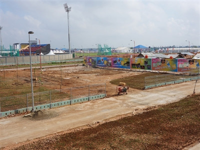 Sea Games: Vừa thi đấu vừa thi công