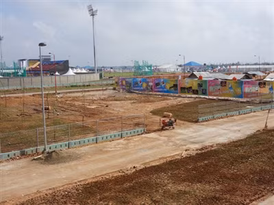 Sea Games: Vừa thi đấu vừa thi công