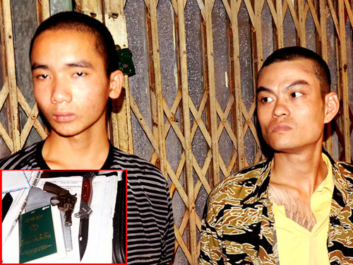 9X 'găm' súng đi dạo giữa Thủ đô