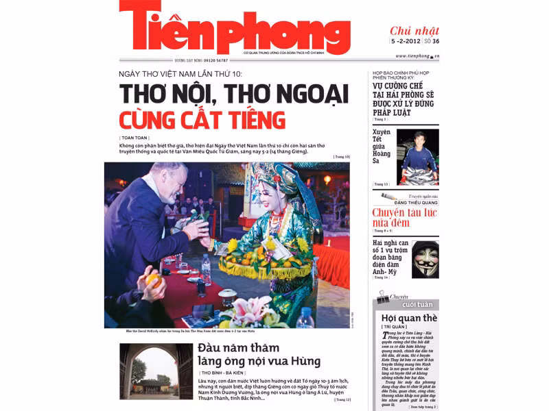 Tìm đọc báo Tiền Phong hôm nay 5-2