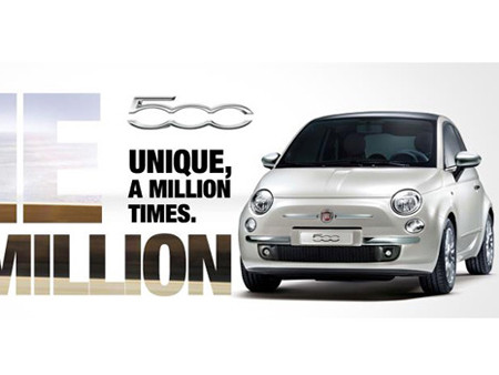 Chiếc Fiat 500 thứ 1 triệu xuất xưởng