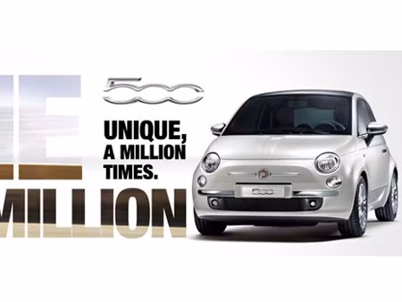Chiếc Fiat 500 thứ 1 triệu xuất xưởng