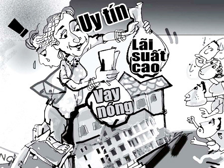 Tạm giam năm đối tượng hoạt động 'tín dụng đen'