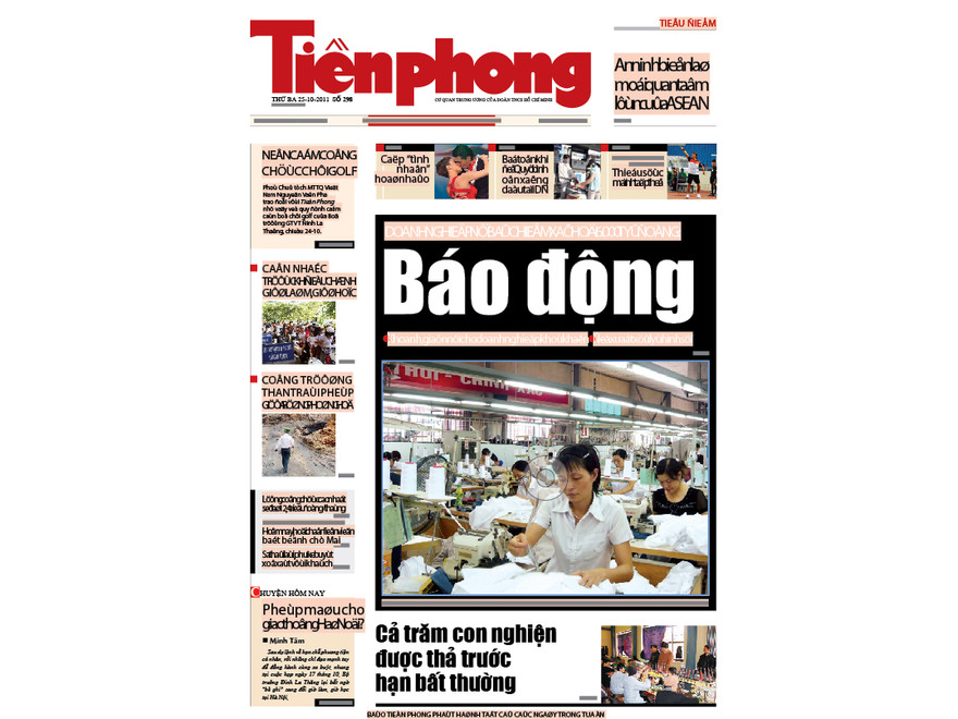 Thông tin đáng chú ý trên Tiền Phong hôm nay