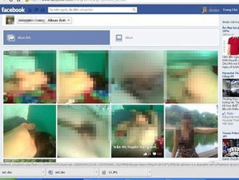 Thêm một nữ sinh bị tung ảnh sex lên mạng