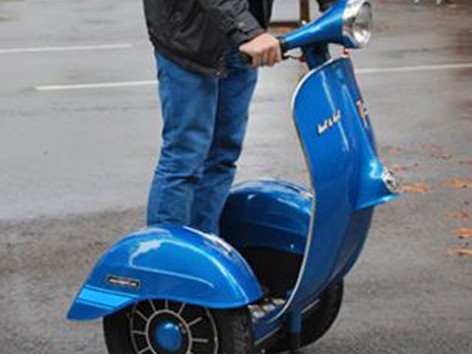 Xe scooter leo được dốc