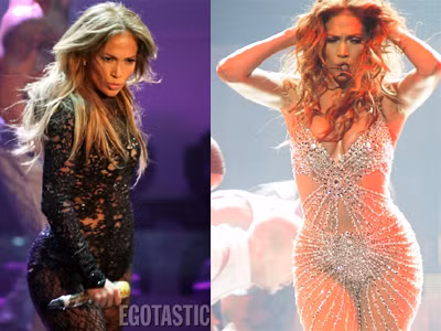 J.Lo mặc đồ ren sexy mà không phản cảm