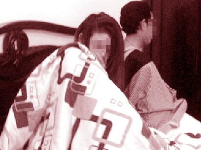 Tiếp viên "chân dài" nhà hàng VIP cùng nam mua dâm bị cơ quan CSĐT bắt quả tang (Ảnh cơ quan CSĐT cung cấp)