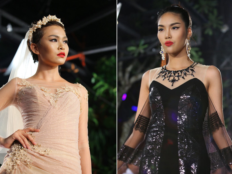 Quán quân Next Top, giải vàng Siêu mẫu đọ dáng catwalk