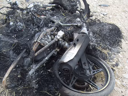 Đánh chết trộm chó, đốt xe máy