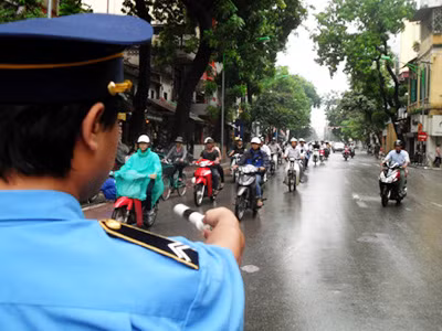 Chới với giao thông