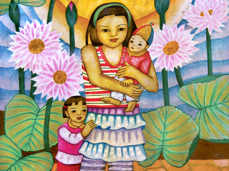 'Tôi vẽ trẻ con thấy mắt chúng có hình dấu hỏi'