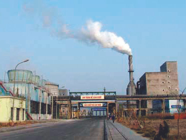 Nhà máy DAP Hải Phòng của Vinachem Ảnh: GDVN