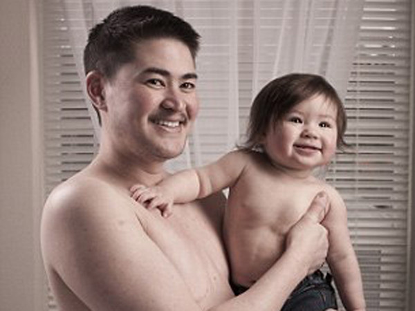 Người đàn ông mang bầu được quyền nuôi con