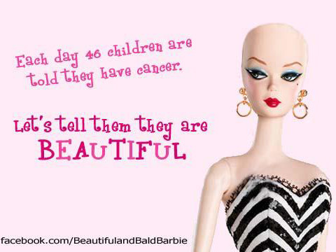 Ra mắt búp bê Barbie 'trọc đầu'