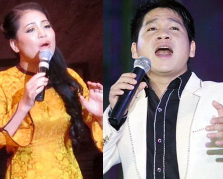 Ca sĩ Anh Thơ, Trọng Tấn bị đình chỉ biểu diễn