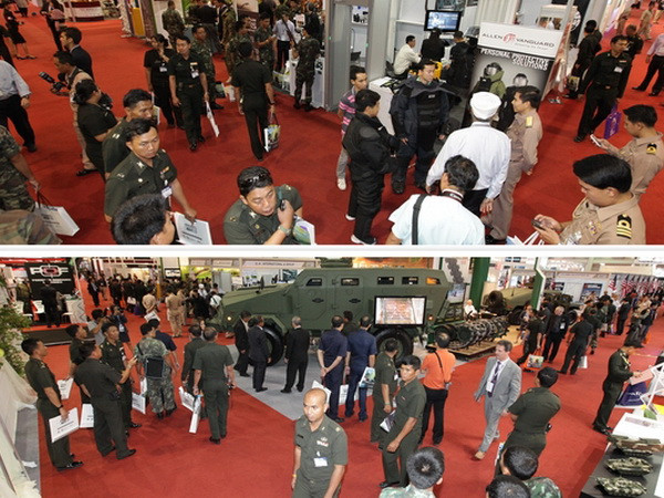 Triển lãm vũ khí lớn nhất Đông Nam Á tại Thái Lan