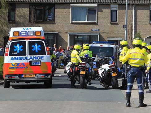 Hiện trường vụ xả súng năm 2011 tại Hà Lan