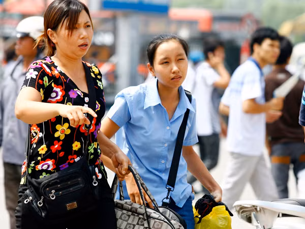 Thí sinh trong kỳ thi tuyển sinh ĐH-CĐ 2011. Ảnh: Hồng Vĩnh