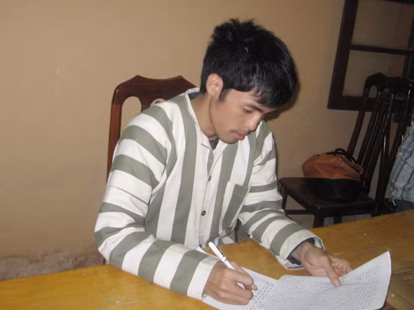 Đồng Phạm Nguyên tại Công an quận Cầu Giấy