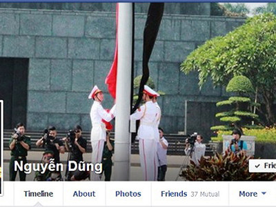 Cộng đồng mạng treo cờ rủ Quốc tang Đại tướng