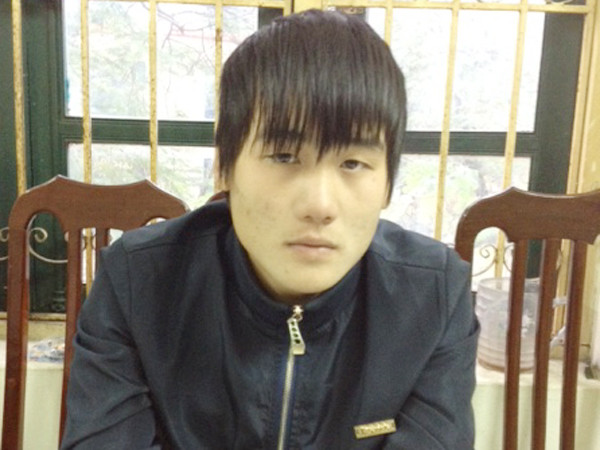 Đối tượng Vũ Văn Toàn tại cơ quan điều tra