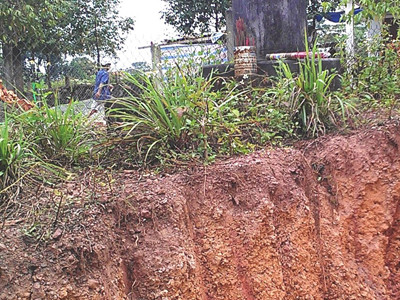 Bia cổ lăng vua 'kêu cứu'