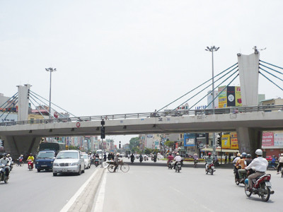 Sẽ xây đường trên cao phía trên cầu vượt