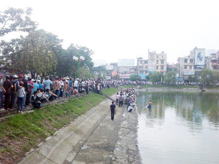 Hiện trường nơi cô gái tự tử