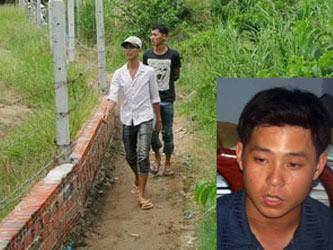 Lâm Văn Dương (ảnh nhỏ). Những đoạn đường vắng nơi nghi can khống chế nạn nhân cướp tài sản và giở trò thú tính