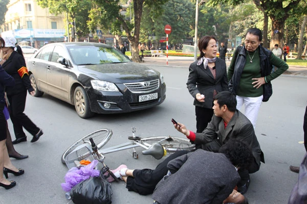 Hiện trường vụ tai nạn