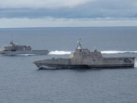 Hải quân Mỹ khoe chiến hạm 'khủng'